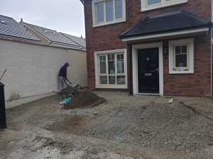 Gravel Driveway with Cobble Border in Sallins, Co. Kildare