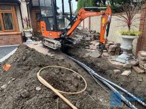 Water Mains Installation and Driveway Repair in Co. Kildare