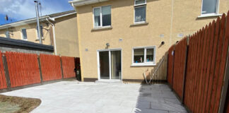 Granite Patio in Newbridge, Co. Kildare